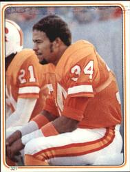 1983 Topps Stickers #321 Cedric Brown Front