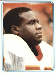 1983 Topps Stickers #324 Dexter Manley Front
