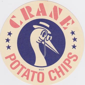 1976 Crane Discs #NNO Chuck Foreman Back