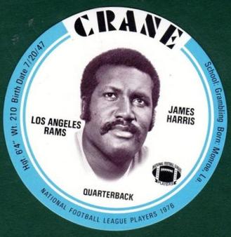 1976 Crane Discs #NNO James Harris Front