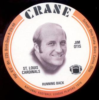 1976 Crane Discs #NNO Jim Otis Front