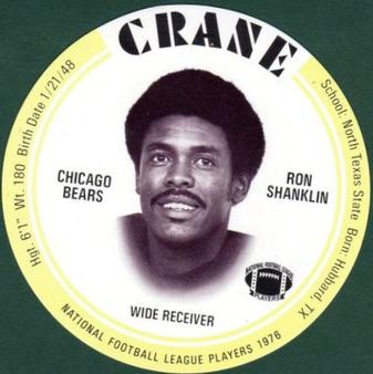 1976 Crane Discs #NNO Ron Shanklin Front
