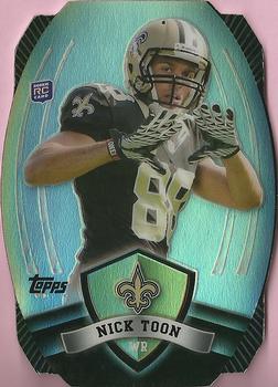2012 Topps - Game Time Giveaway Die Cut #11 Nick Toon Front