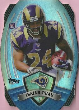 2012 Topps - Game Time Giveaway Die Cut #3 Isaiah Pead Front