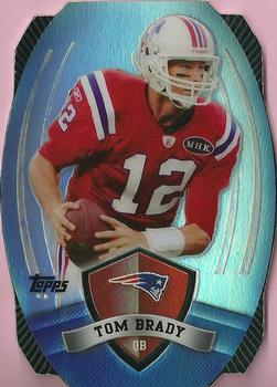 2012 Topps - Game Time Giveaway Die Cut #20 Tom Brady Front