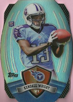 2012 Topps - Game Time Giveaway Die Cut #23 Kendall Wright Front
