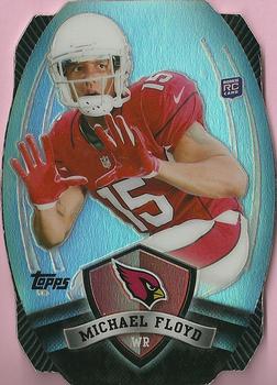 2012 Topps - Game Time Giveaway Die Cut #24 Michael Floyd Front