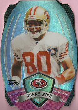 2012 Topps - Game Time Giveaway Die Cut #25 Jerry Rice Front