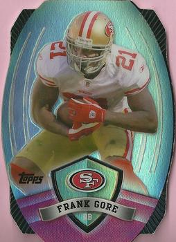 2012 Topps - Game Time Giveaway Die Cut #27 Frank Gore Front