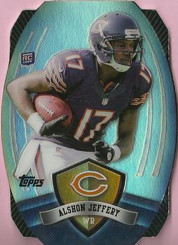 2012 Topps - Game Time Giveaway Die Cut #28 Alshon Jeffery Front