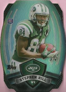 2012 Topps - Game Time Giveaway Die Cut #34 Stephen Hill Front