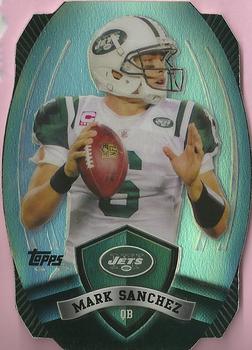 2012 Topps - Game Time Giveaway Die Cut #36 Mark Sanchez Front