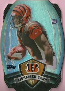 2012 Topps - Game Time Giveaway Die Cut #41 Mohamed Sanu Front
