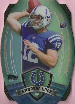 2012 Topps - Game Time Giveaway Die Cut #50 Andrew Luck Front