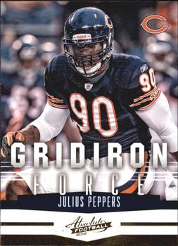2012 Panini Absolute - Gridiron Force #1 Julius Peppers Front