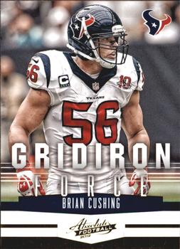 2012 Panini Absolute - Gridiron Force #2 Brian Cushing Front