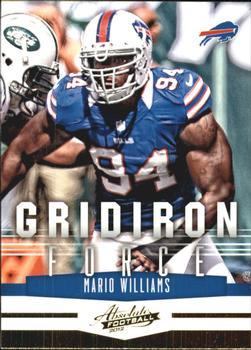 2012 Panini Absolute - Gridiron Force #7 Mario Williams Front