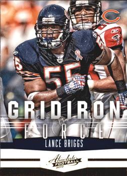 2012 Panini Absolute - Gridiron Force #13 Lance Briggs Front