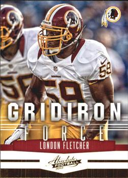 2012 Panini Absolute - Gridiron Force #23 London Fletcher Front
