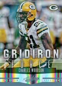 2012 Panini Absolute - Gridiron Force Spectrum #14 Charles Woodson Front