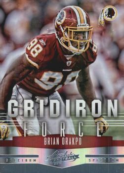 2012 Panini Absolute - Gridiron Force Spectrum #22 Brian Orakpo Front