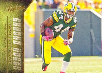 2012 Panini Absolute - Ground Hoggs #11 James Starks Front