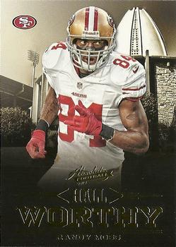 2012 Panini Absolute - Hall Worthy #9 Randy Moss Front