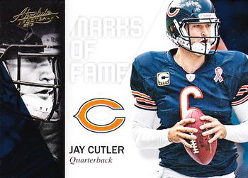 2012 Panini Absolute - Marks of Fame #8 Jay Cutler Front