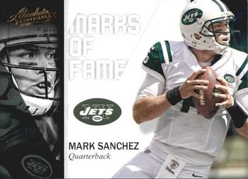 2012 Panini Absolute - Marks of Fame #11 Mark Sanchez Front