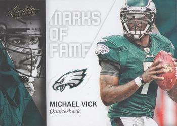2012 Panini Absolute - Marks of Fame #16 Michael Vick Front