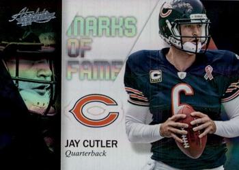 2012 Panini Absolute - Marks of Fame Spectrum #8 Jay Cutler Front