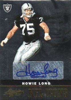 2012 Panini Absolute - NFL Icons Autographs #17 Howie Long Front