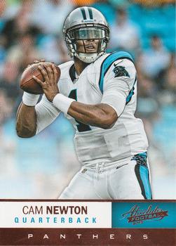 2012 Panini Absolute - Retail #1 Cam Newton Front