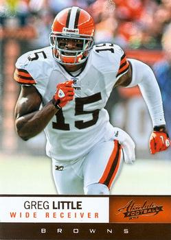 2012 Panini Absolute - Retail #11 Greg Little Front