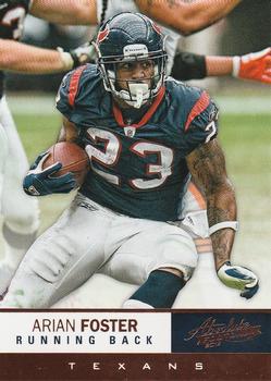 2012 Panini Absolute - Retail #17 Arian Foster Front