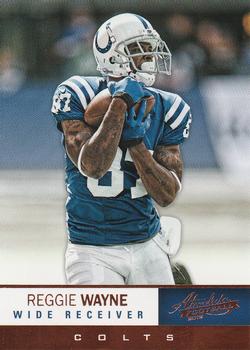 2012 Panini Absolute - Retail #20 Reggie Wayne Front