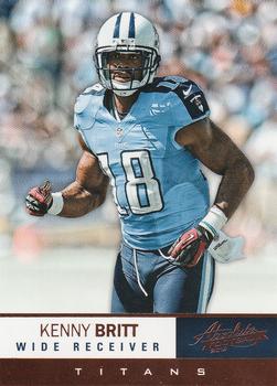 2012 Panini Absolute - Retail #26 Kenny Britt Front