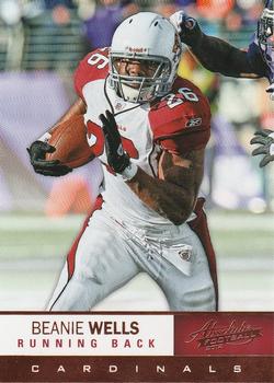 2012 Panini Absolute - Retail #56 Beanie Wells Front