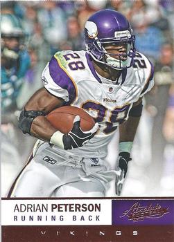 2012 Panini Absolute - Retail #60 Adrian Peterson Front