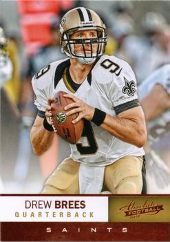 2012 Panini Absolute - Retail #63 Drew Brees Front