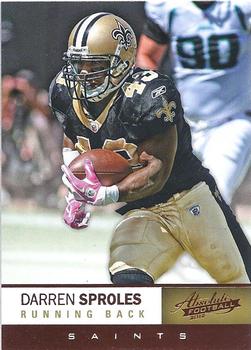 2012 Panini Absolute - Retail #64 Darren Sproles Front