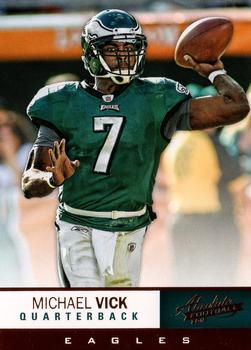 2012 Panini Absolute - Retail #72 Michael Vick Front