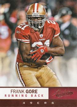 2012 Panini Absolute - Retail #80 Frank Gore Front