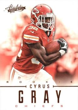 2012 Panini Absolute - Retail #121 Cyrus Gray Front