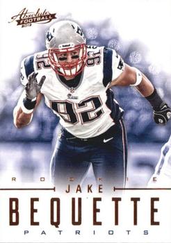 2012 Panini Absolute - Retail #140 Jake Bequette Front