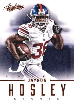 2012 Panini Absolute - Retail #147 Jayron Hosley Front