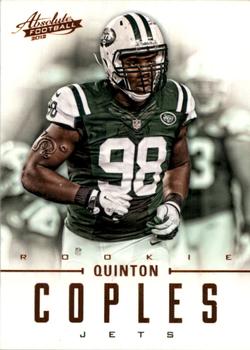 2012 Panini Absolute - Retail #177 Quinton Coples Front