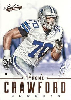 2012 Panini Absolute - Retail #192 Tyrone Crawford Front