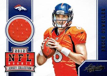 2012 Panini Absolute - Rookie Jersey Collection #7 Brock Osweiler Front