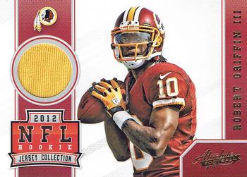 2012 Panini Absolute - Rookie Jersey Collection #24 Robert Griffin III Front